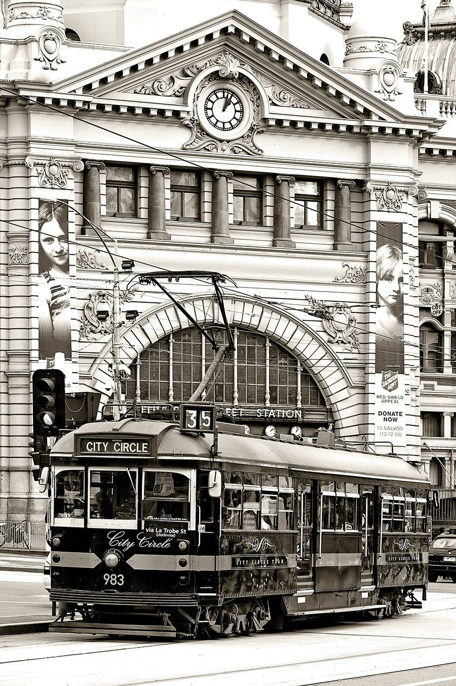 Flinders Street Tram